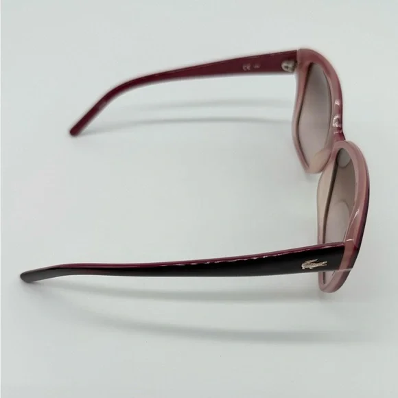 Lacoste L861S Burgundy Cat Eye Sunglasses w/ Case